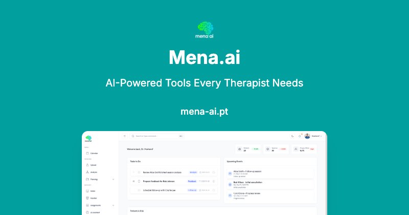 Apresentamos a Mena.ai: Inteligência Clínica para Psicólogos